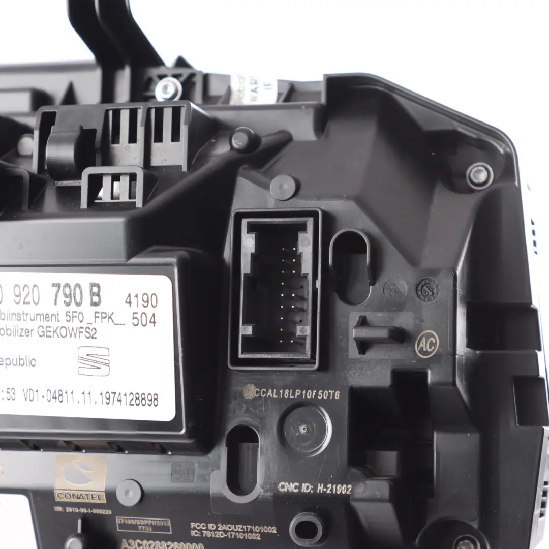 Mk1 Digital Display Speedometer Speedo Instrument Cluster to Seat Ateca with Part number 5F0920790B Seat Ateca Mk1 Digital Display Speedometer Speedo Instrument Cluster - SKU 5F0920790B - Part number 5F0920790B