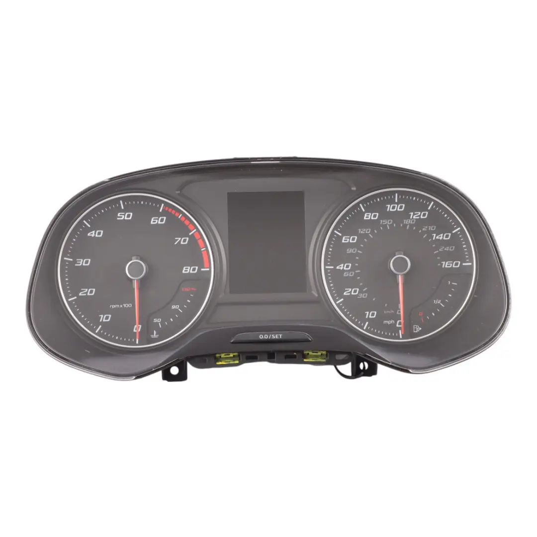 Mk3 5F Speedometer Instrument Cluster Automatic Petrol to Seat Leon with Part number 5F0920950E Seat Leon Mk3 5F Speedometer Instrument Cluster Automatic Petrol - SKU RHD-5F0920950E - Part number 5F0920950E