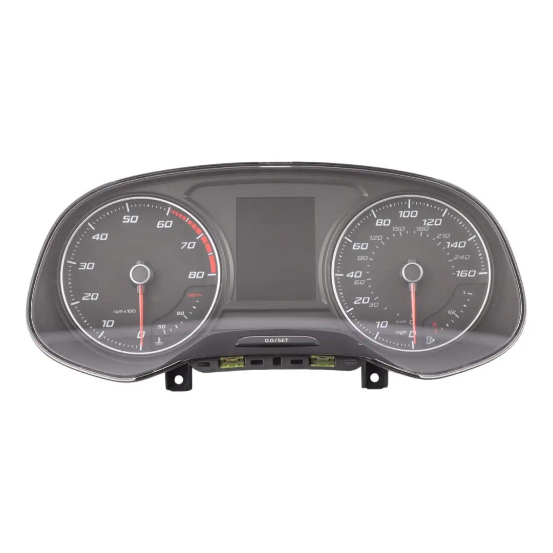 Mk3 5F Speedometer Instrument Cluster Manual Petrol to Seat Leon with Part number 5F0920958F Seat Leon Mk3 5F Speedometer Instrument Cluster Manual Petrol - SKU RHD-5F0920958F - Part number 5F0920958F