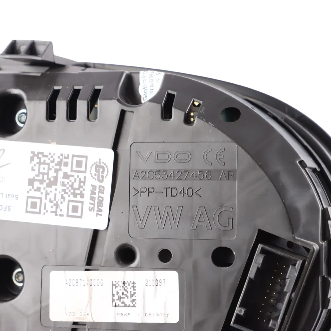 Mk3 5F Speedometer Instrument Cluster Manual Diesel to Seat Leon with Part number 5F0920971H Seat Leon Mk3 5F Speedometer Instrument Cluster Manual Diesel - SKU RHD-5F0920971H - Part number 5F0920971H