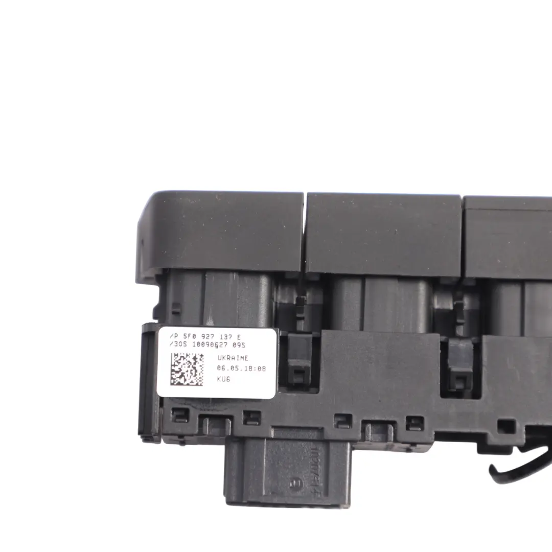 Mk3 5F Mode Auto Start Stop Switch Button Control Panel to Seat Leon with Part number 5F0927137E Seat Leon Mk3 5F Mode Auto Start Stop Switch Button Control Panel - SKU 5F0927137E - Part number 5F0927137E