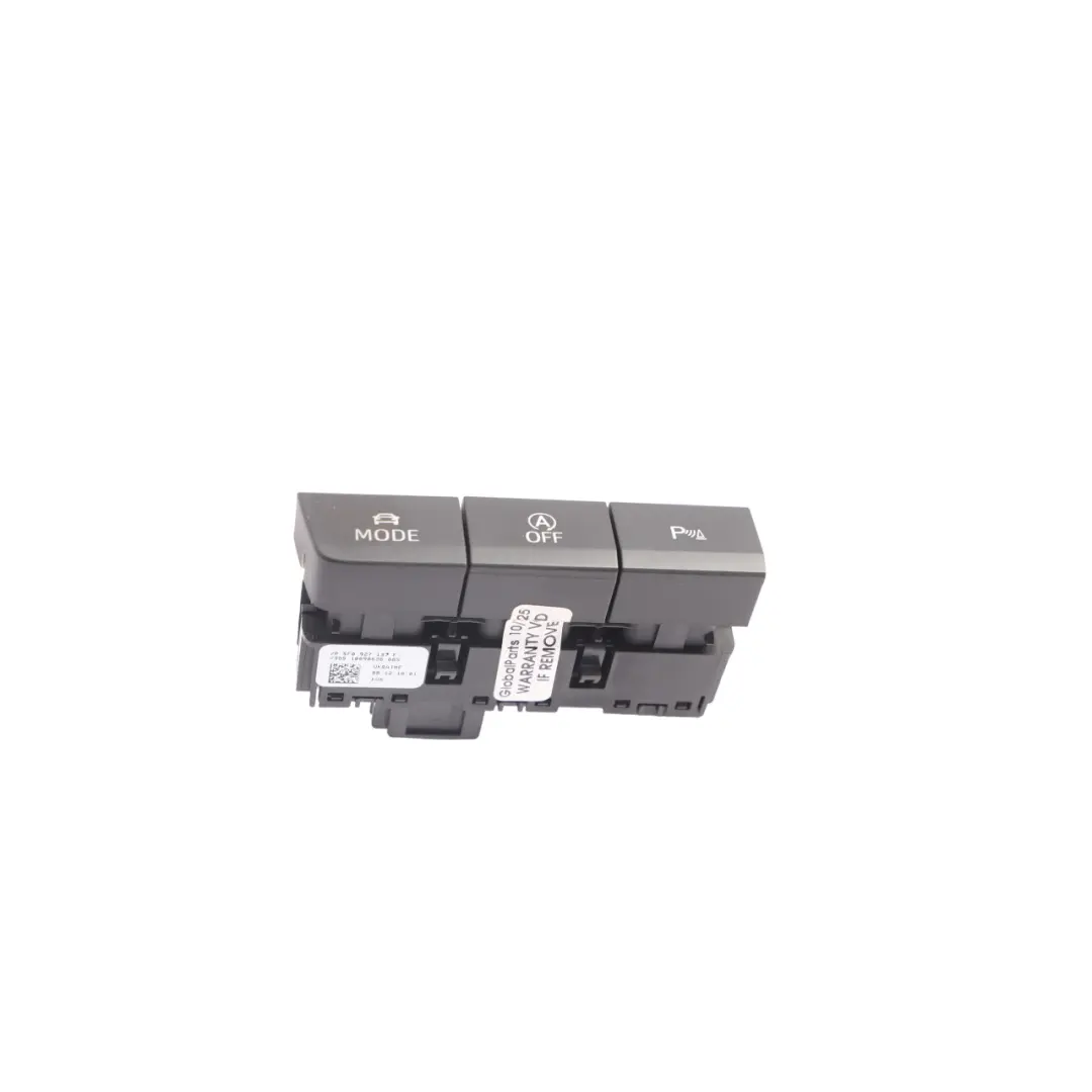 Seat Leon Mk3 5F Modo Auto Start Stop PDC Botón Panel De Control - SKU 5F0927137F - Número de pieza 5F0927137F