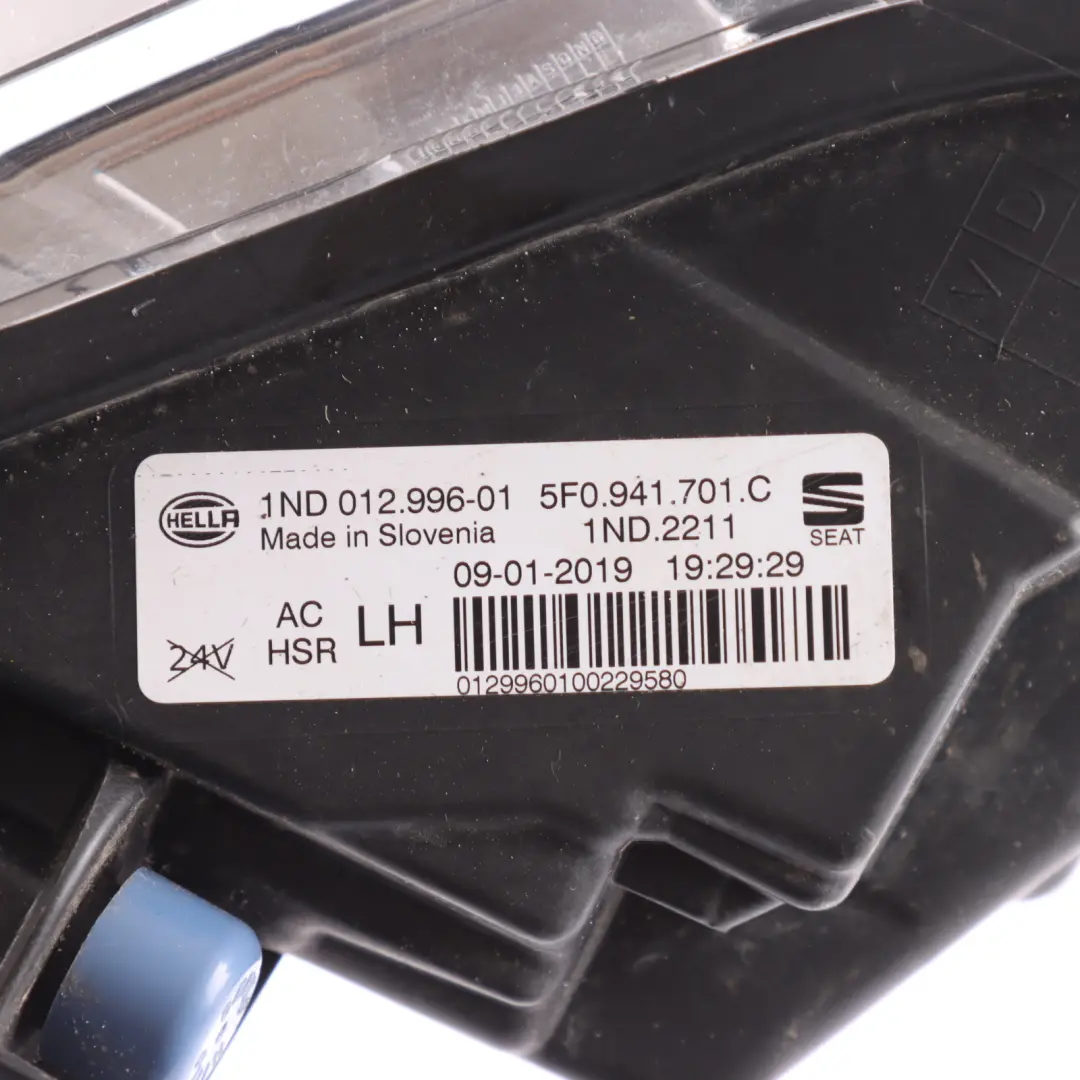 Seat Leon Mk3 Fog Light DRL Daytime Running Light Left N/S - SKU 5F0941701C - Part number 5F0941701C