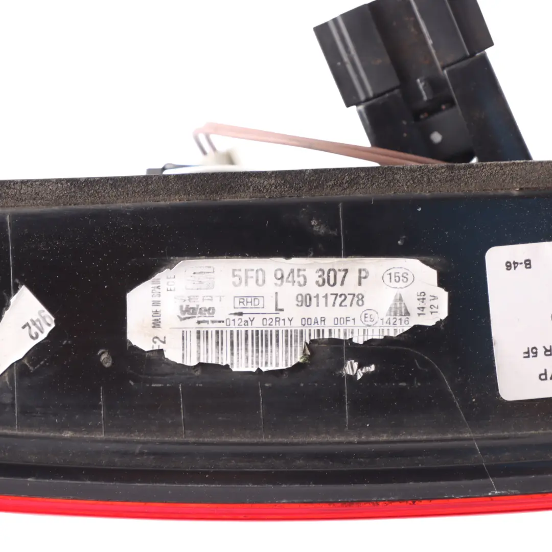 Seat Leon FR 5F Boot Tailgate Inner LIght Lamp Rear Left N/S - SKU 5F0945307P - Part number 5F0945307P