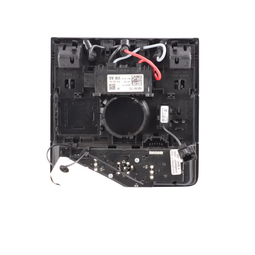 Interior Roof Reading Courtesy Light Lamp Black to Seat Ateca FR with Part number 5F0947105AS Seat Ateca FR Interior Roof Reading Courtesy Light Lamp Black - SKU 5F0947105AS - Part number 5F0947105AS