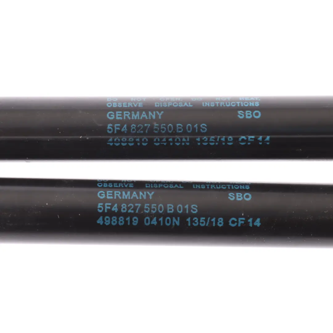Seat Leon Mk3 5F Tailgate Boot Lid Gas Strut Left Right N/O/S Set X2 - SKU 5F4827550B - Part number 5F4827550B