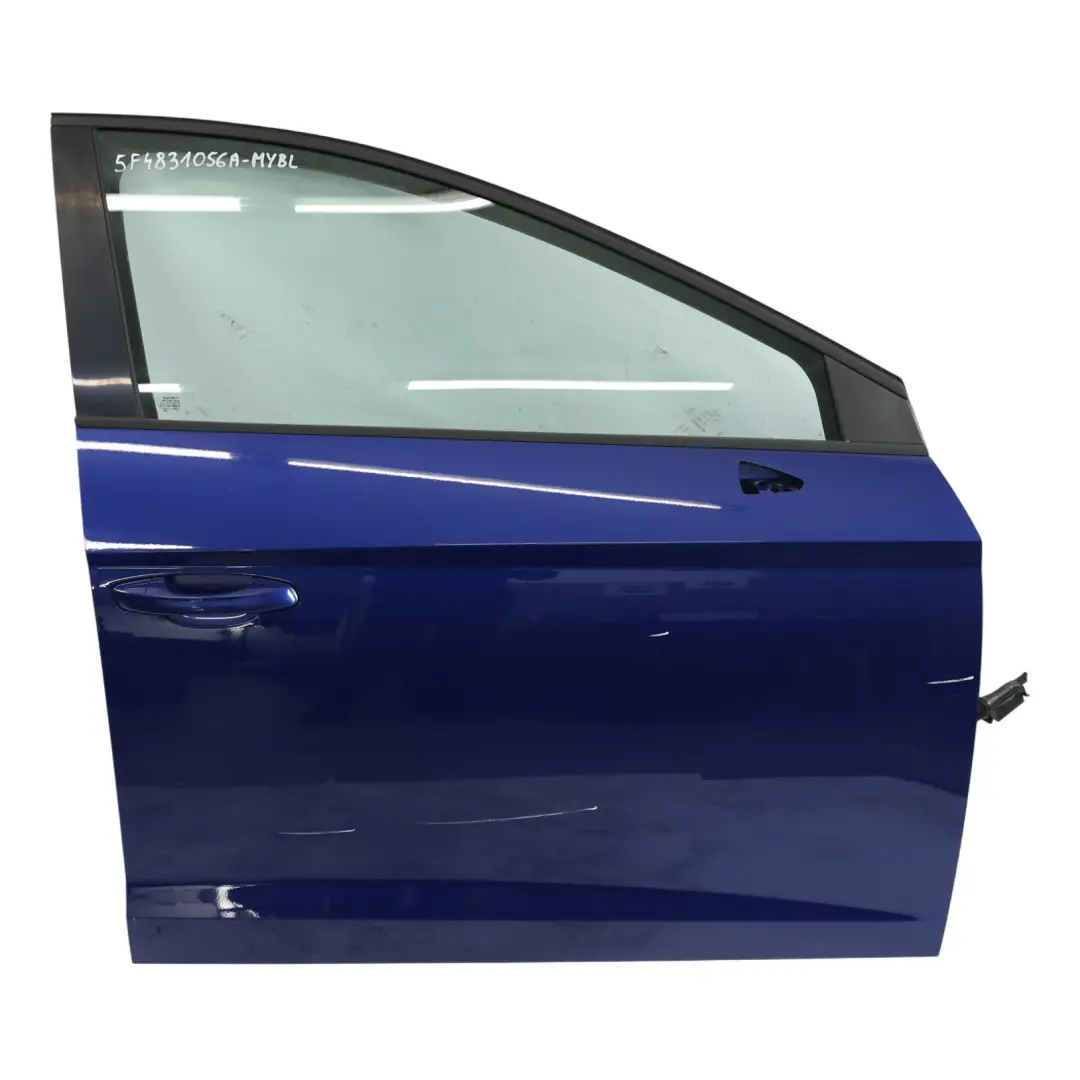 Seat Leon 3 Porte Avant Droite Mystery Blue Pearl Effect - W5L - SKU 5F4831056A-MYBL - Numéro de pièce 5F4831056A
