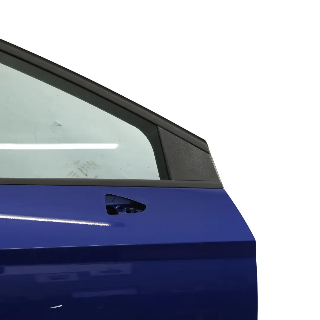 Seat Leon Mk3 Door Front Right O/S Mystery Blue Pearl Effect - W5L - SKU 5F4831056A-MYBL - Part number 5F4831056A