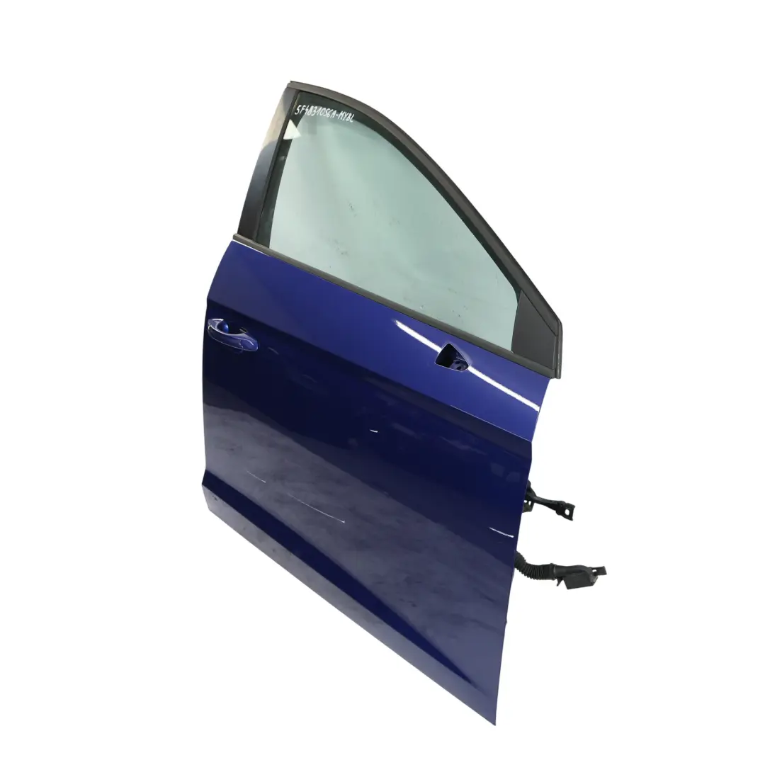 Puerta Delantera Derecha Mystery Blue Efecto Perla - W5L para Seat Leon 3 con número de pieza 5F4831056A Seat Leon 3 Puerta Delantera Derecha Mystery Blue Efecto Perla - W5L - SKU 5F4831056A-MYBL - Número de pieza 5F4831056A