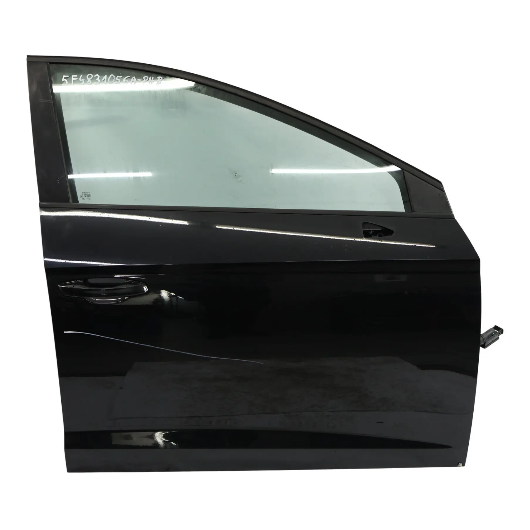 Seat Leon Mk3 Door Front Right O/S Covering Panel Phantom Black - Z9Y