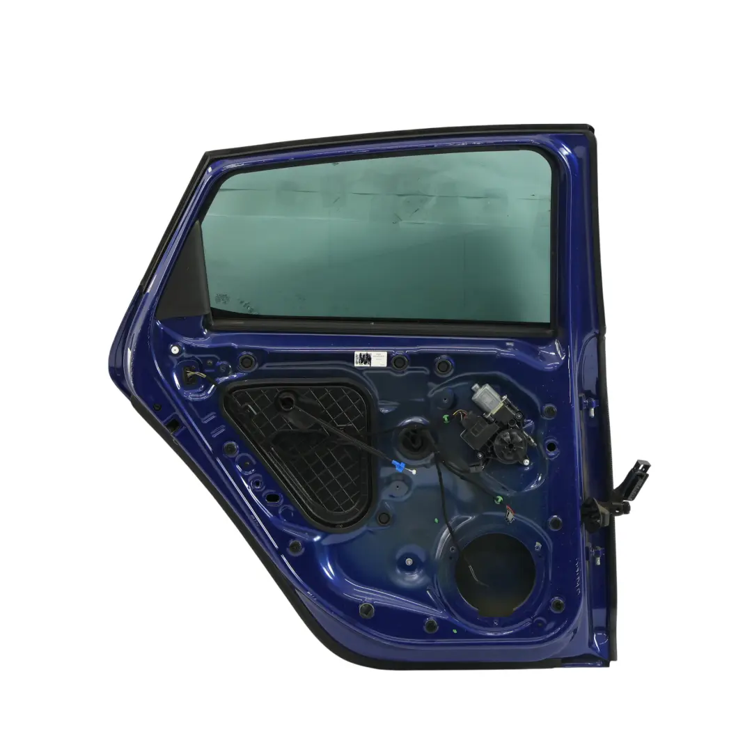 Tür Hinten Links Mystery Blue Pearl Effekt - W5L für Seat Leon 3 mit Teilenummer 5F4833055 Seat Leon 3 Tür Hinten Links Mystery Blue Pearl Effekt - W5L - SKU 5F4833055-MYBL - Teilenummer 5F4833055