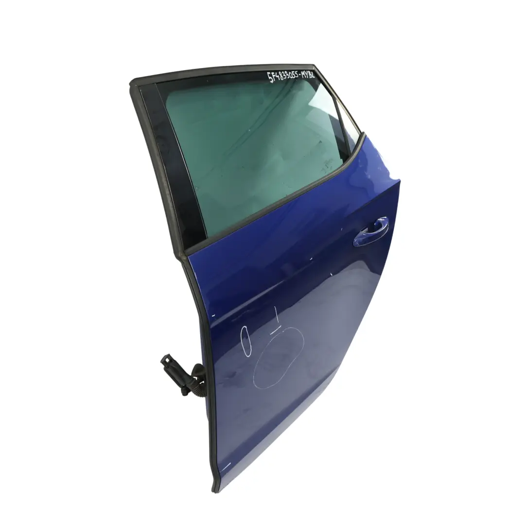 Porta Posteriore Sinistra Mystery Blue Pearl Effect - W5L per Seat Leon 3 con numero di parte 5F4833055 Seat Leon 3 Porta Posteriore Sinistra Mystery Blue Pearl Effect - W5L - SKU 5F4833055-MYBL - Numero di parte 5F4833055