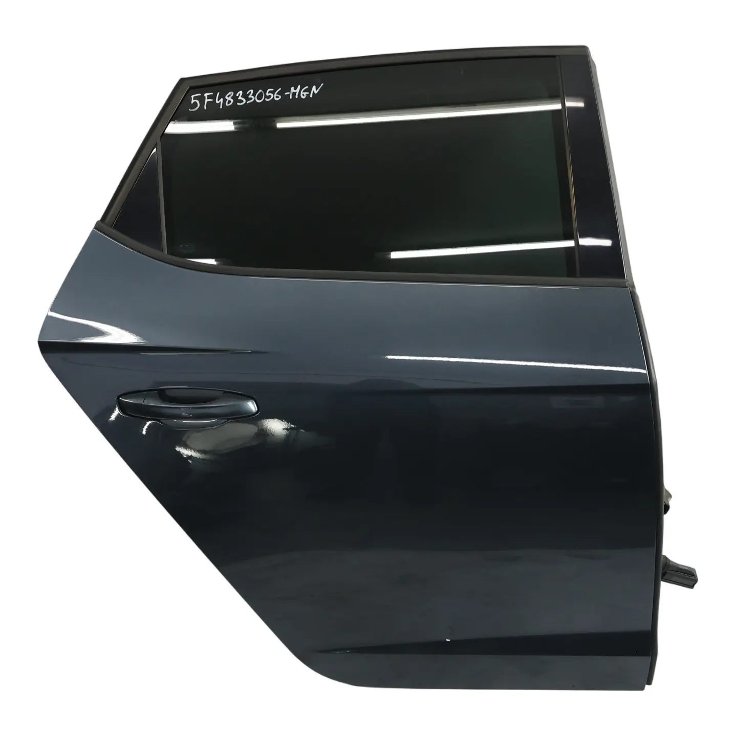 Seat Leon Mk3 Door Rear Right O/S Covering Panel Magnetic Grey Metallic - S7H