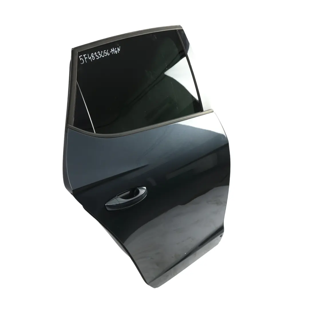 Seat Leon Mk3 Drzwi Prawe Tylne Magnetic Grey Szary Metalik - S7H - SKU 5F4833056-MGN - Numer Części 5F4833056