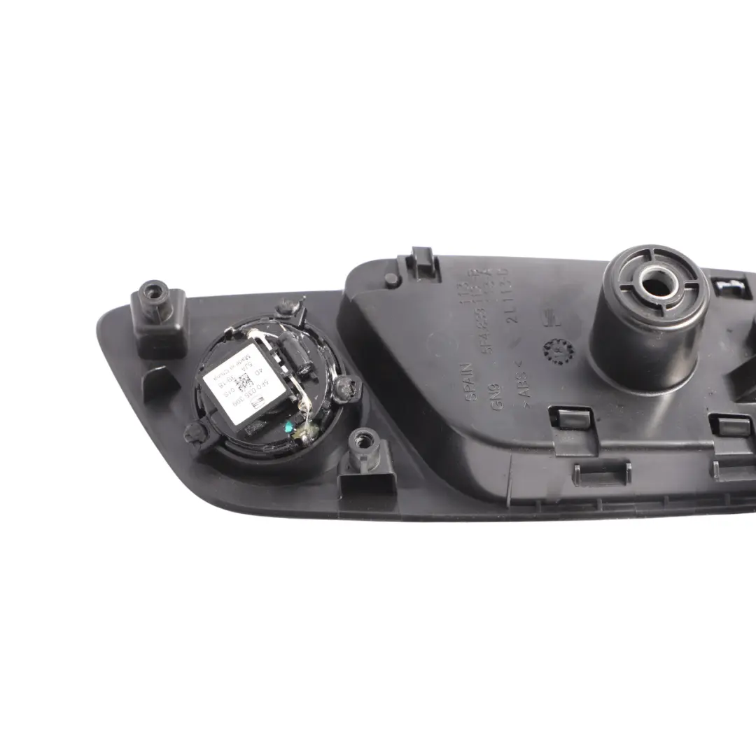 Mk3 Rear Door Grab Handle Tweeter Chrome Left N/S to Seat Leon III with Part number 5F4839113B Seat Leon III Mk3 Rear Door Grab Handle Tweeter Chrome Left N/S - SKU 5F4839113B-1 - Part number 5F4839113B