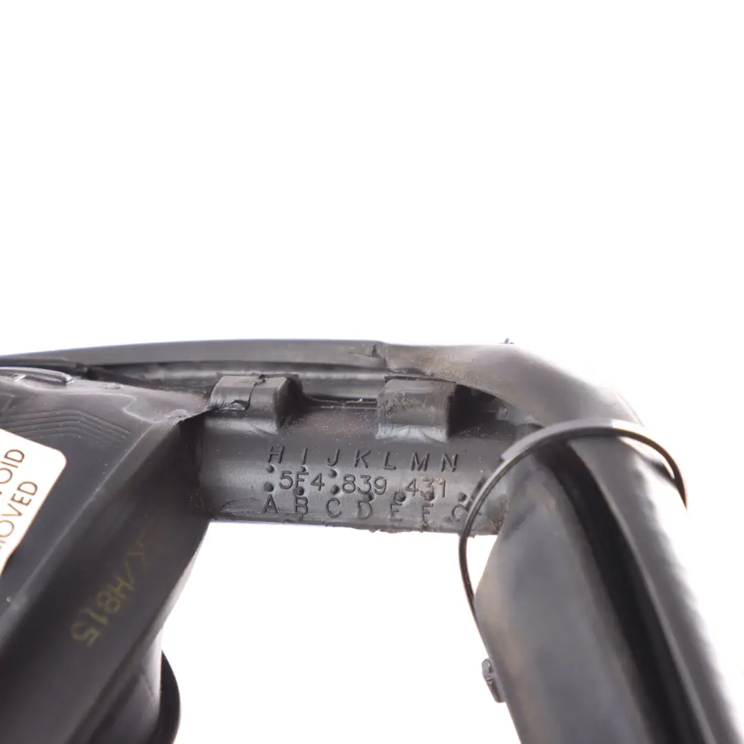 Seat Leon 5F III Rear Door Window Guide Seal Sealing Rubber Left N/S - SKU 5F4839431J - Part number 5F4839431J