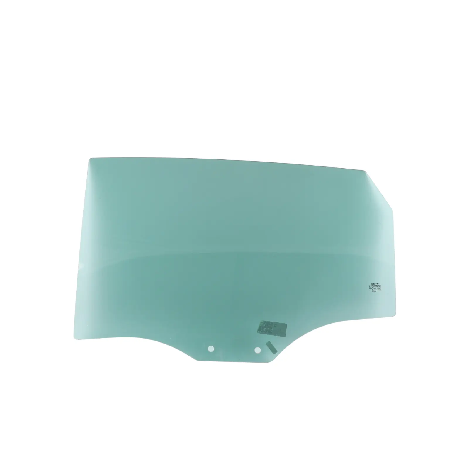 Seat Leon 5F Side Window Glass Green AS3 Rear Left Door N/S 5F4845025C