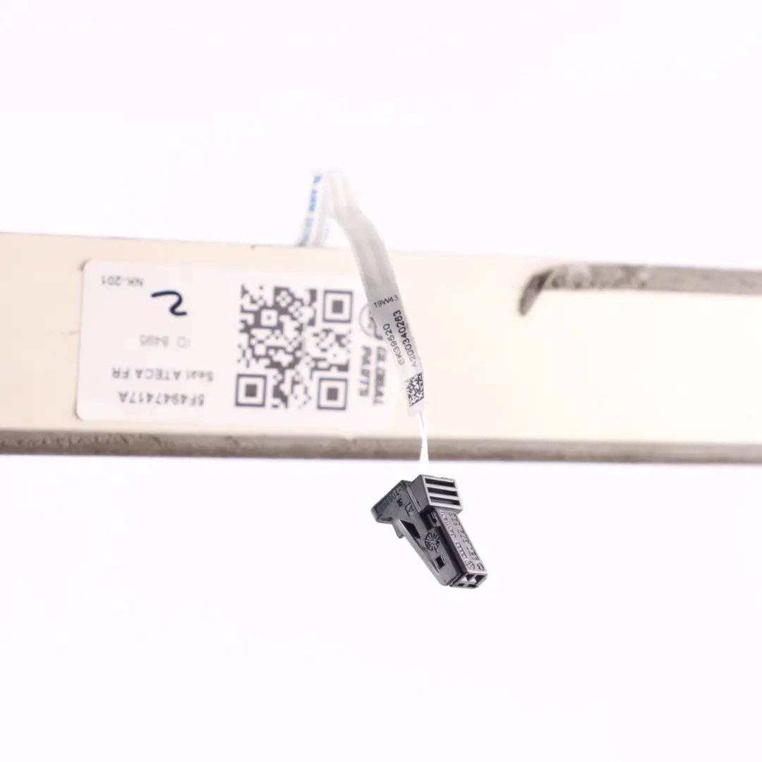 Mk3 Ateca FR Front Door Sill Kick Plate Illuminated N/O/S to Seat Leon with Part number 5F4947417A Seat Leon Mk3 Ateca FR Front Door Sill Kick Plate Illuminated N/O/S - SKU 5F4947417A - Part number 5F4947417A