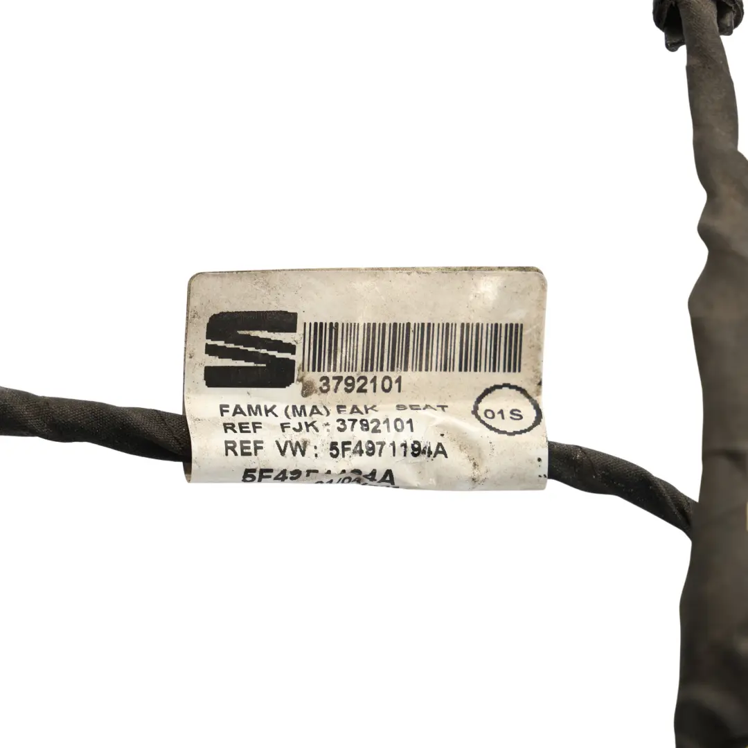 Seat Leon 5F Hintere Stoßstange Kabelbaum PDC Kabelbaum Parksensor - SKU 5F4971194A - Teilenummer 5F4971194A