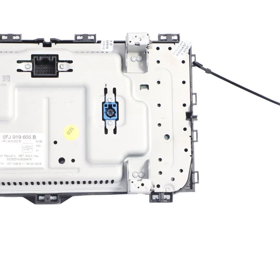 Seat Ateca Multimedia Sat Nav Display Unit Screen - SKU 5FJ919605B - Part number 5FJ919605B