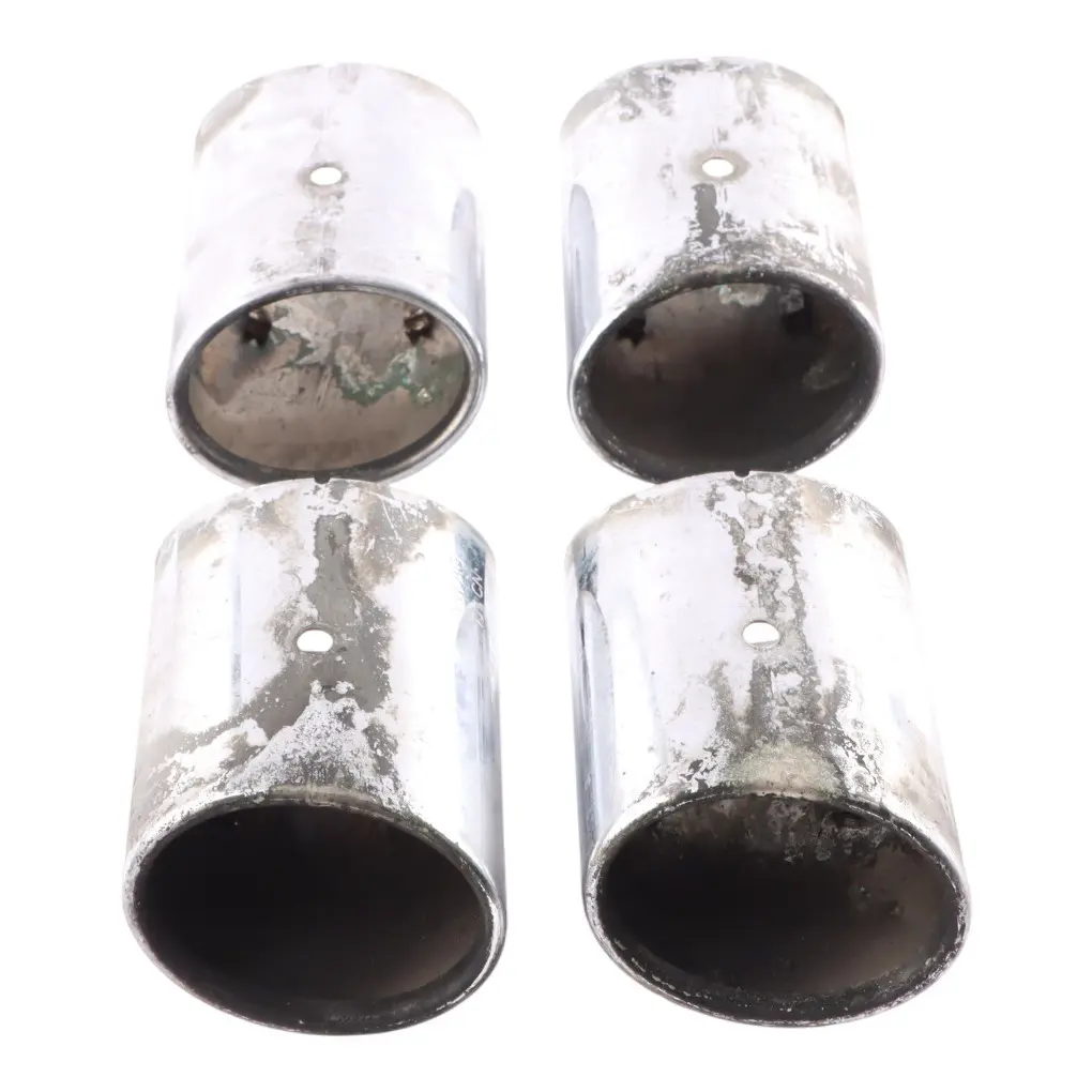 Exhaust Pipe Tip Chrome Trim Set 5G0253826 to VW Golf R Mk7 Rear with Part number 5G0253825D VW Golf R Mk7 Rear Exhaust Pipe Tip Chrome Trim Set 5G0253826 - SKU 5G0253825D-1 - Part number 5G0253825D