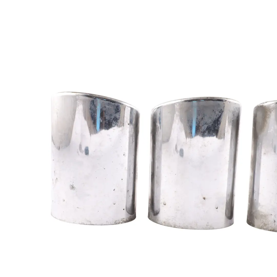 Exhaust Pipe Tip Chrome Trim Set 5G0253826 to VW Golf R Mk7 Rear with Part number 5G0253825D VW Golf R Mk7 Rear Exhaust Pipe Tip Chrome Trim Set 5G0253826 - SKU 5G0253825D-1 - Part number 5G0253825D