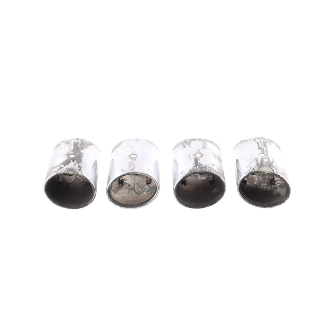 Exhaust Pipe Tip Chrome Trim Set 5G0253826 to VW Golf R Mk7 Rear with Part number 5G0253825D VW Golf R Mk7 Rear Exhaust Pipe Tip Chrome Trim Set 5G0253826 - SKU 5G0253825D-1 - Part number 5G0253825D