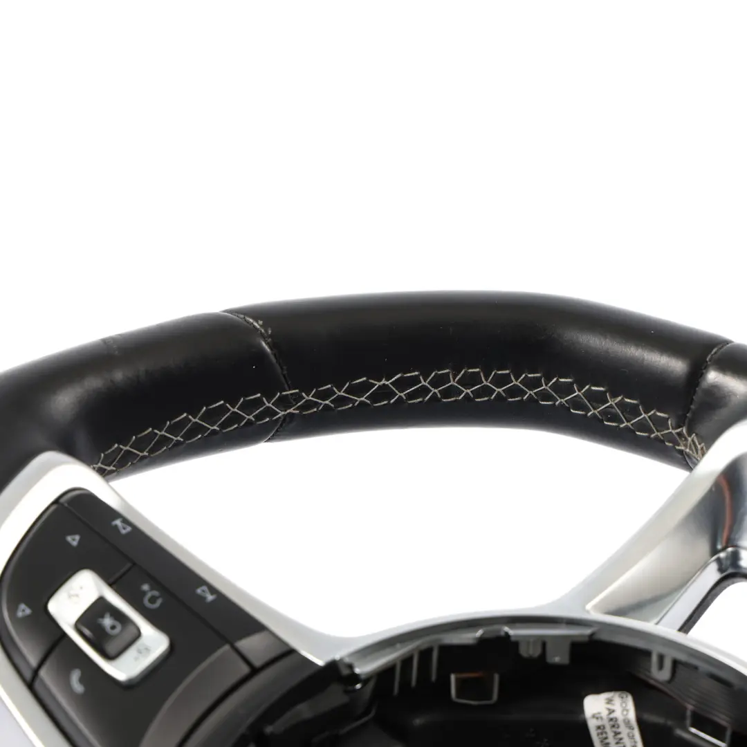 Volkswagen Golf Mk7 GTD Steering Wheel Black Leather Multifunction - SKU 5G0419091AQ - Part number 5G0419091AQ