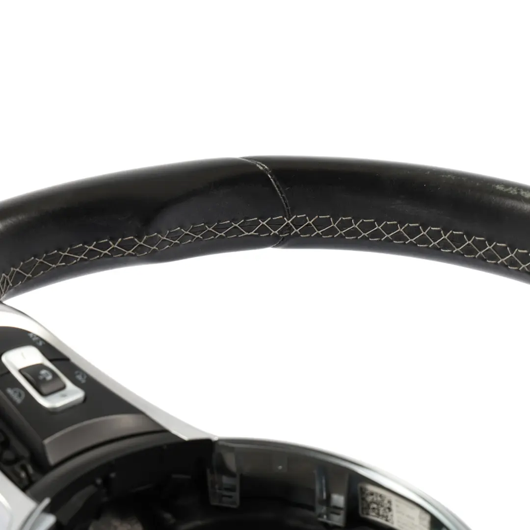 Volkswagen Golf Mk7 GTD Steering Wheel Black Leather Multifunction - SKU 5G0419091AQ - Part number 5G0419091AQ