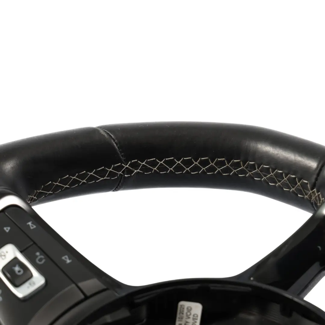 Volkswagen Golf Mk7 R Lenkrad Schwarz Leder Schaltwippen - SKU 5G0419091CN - Teilenummer 5G0419091CN
