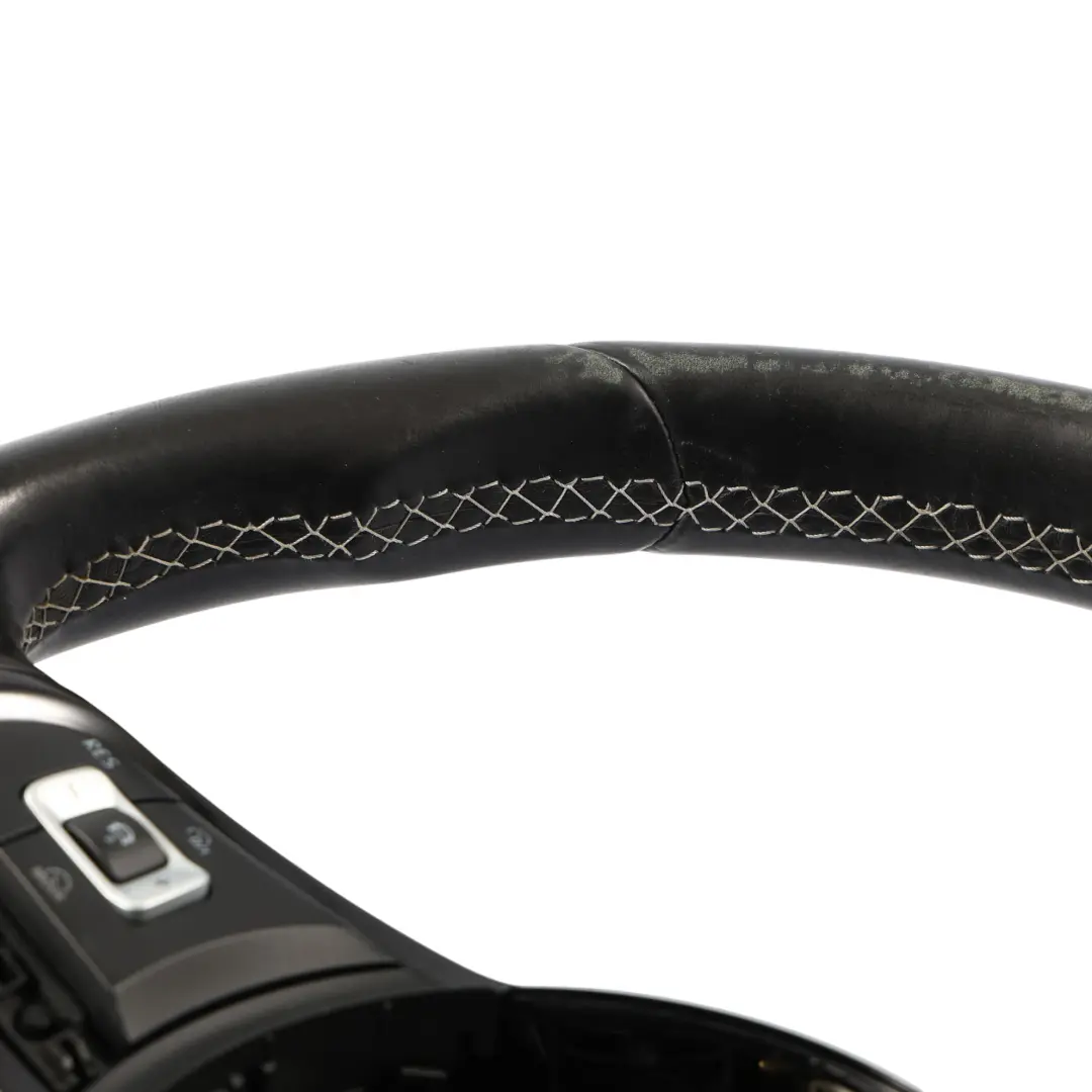 Cuero Negro Palanca de Cambio para Volkswagen Golf Mk7 R Volante con número de pieza 5G0419091CN Volkswagen Golf Mk7 R Volante Cuero Negro Palanca de Cambio - SKU 5G0419091CN - Número de pieza 5G0419091CN