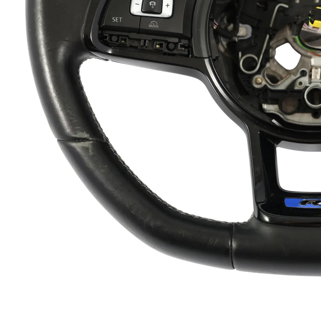 Steering Wheel Black Leather Paddle Shift to Volkswagen Golf Mk7 R with Part number 5G0419091CN Volkswagen Golf Mk7 R Steering Wheel Black Leather Paddle Shift - SKU 5G0419091CN - Part number 5G0419091CN