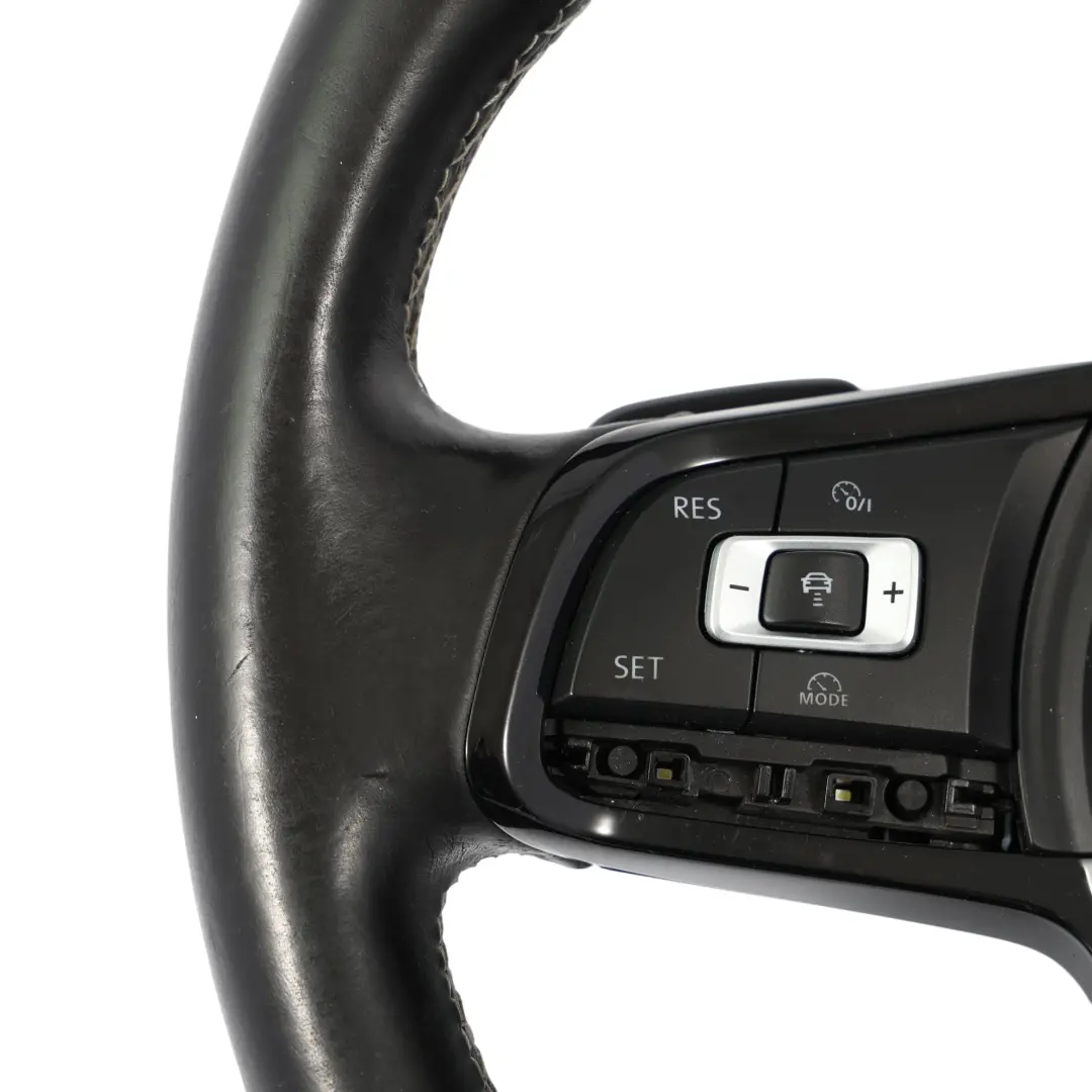 Lenkrad Schwarz Leder Schaltwippen für Volkswagen Golf Mk7 R mit Teilenummer 5G0419091CN Volkswagen Golf Mk7 R Lenkrad Schwarz Leder Schaltwippen - SKU 5G0419091CN - Teilenummer 5G0419091CN