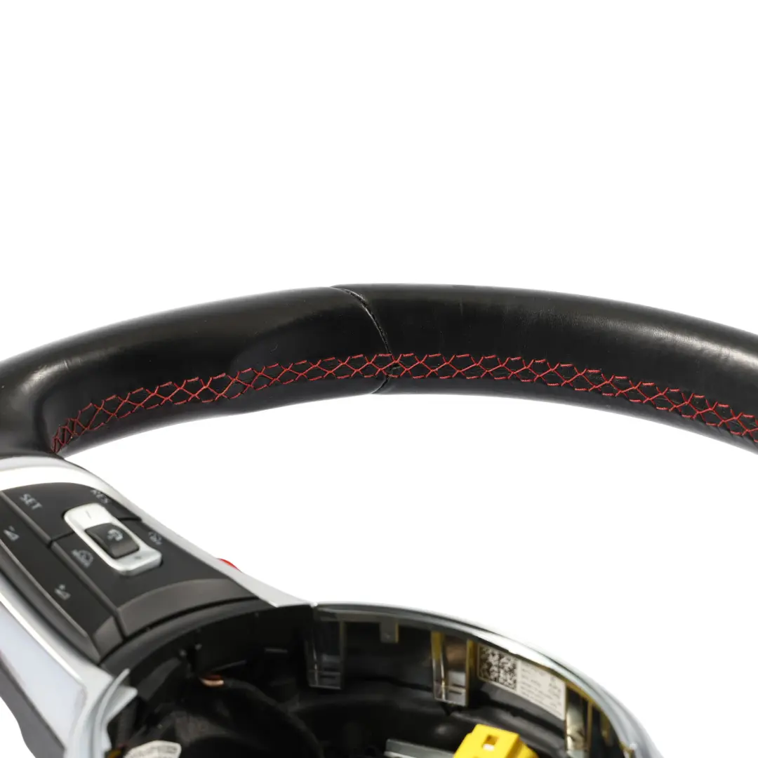 Steering Wheel Black Leather Paddle Shift to Volkswagen Golf Mk7 GTI with Part number 5G0419091R Volkswagen Golf Mk7 GTI Steering Wheel Black Leather Paddle Shift - SKU 5G0419091R - Part number 5G0419091R