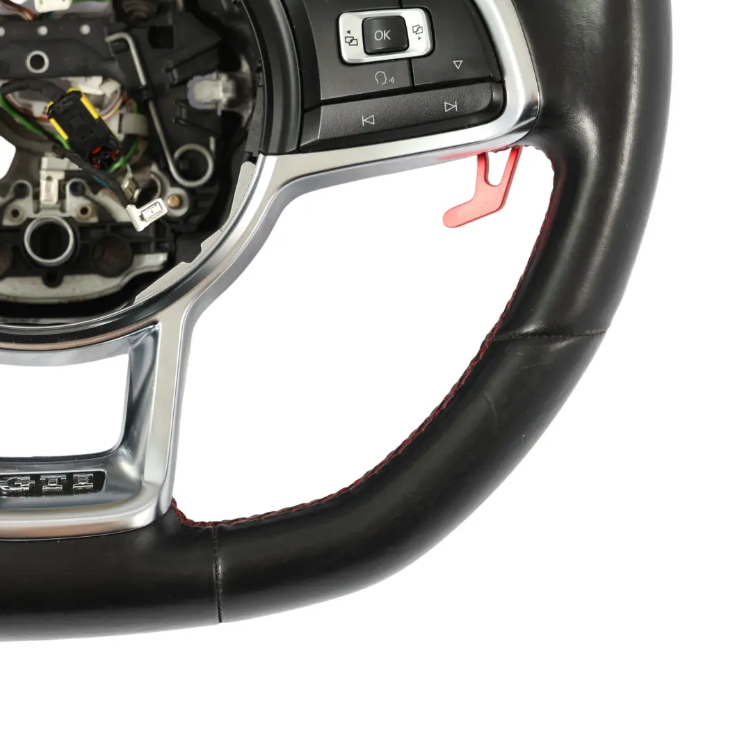 Volkswagen Golf Mk7 GTI Lenkrad Schwarz Leder Schaltwippen - SKU 5G0419091R - Teilenummer 5G0419091R