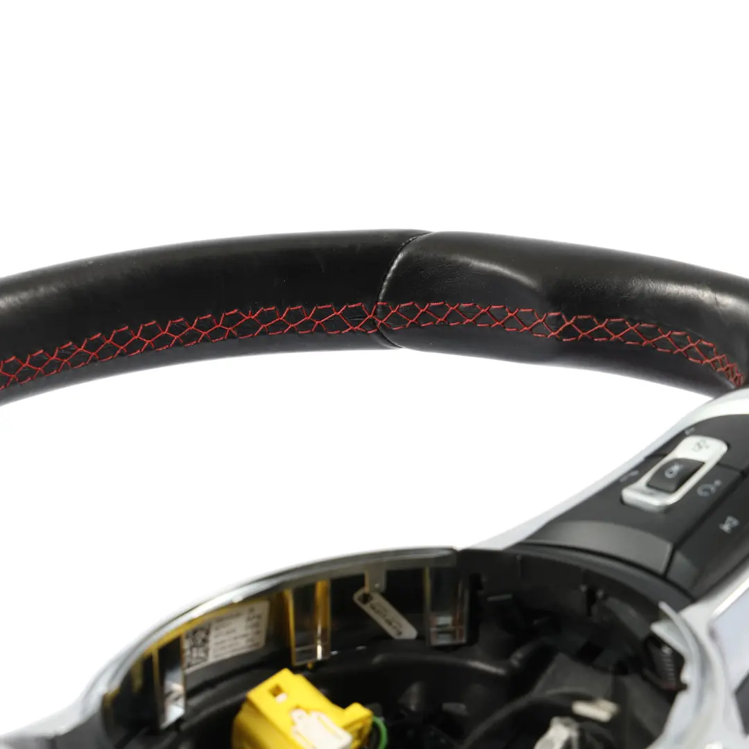 Lenkrad Schwarz Leder Schaltwippen für Volkswagen Golf Mk7 GTI mit Teilenummer 5G0419091R Volkswagen Golf Mk7 GTI Lenkrad Schwarz Leder Schaltwippen - SKU 5G0419091R - Teilenummer 5G0419091R