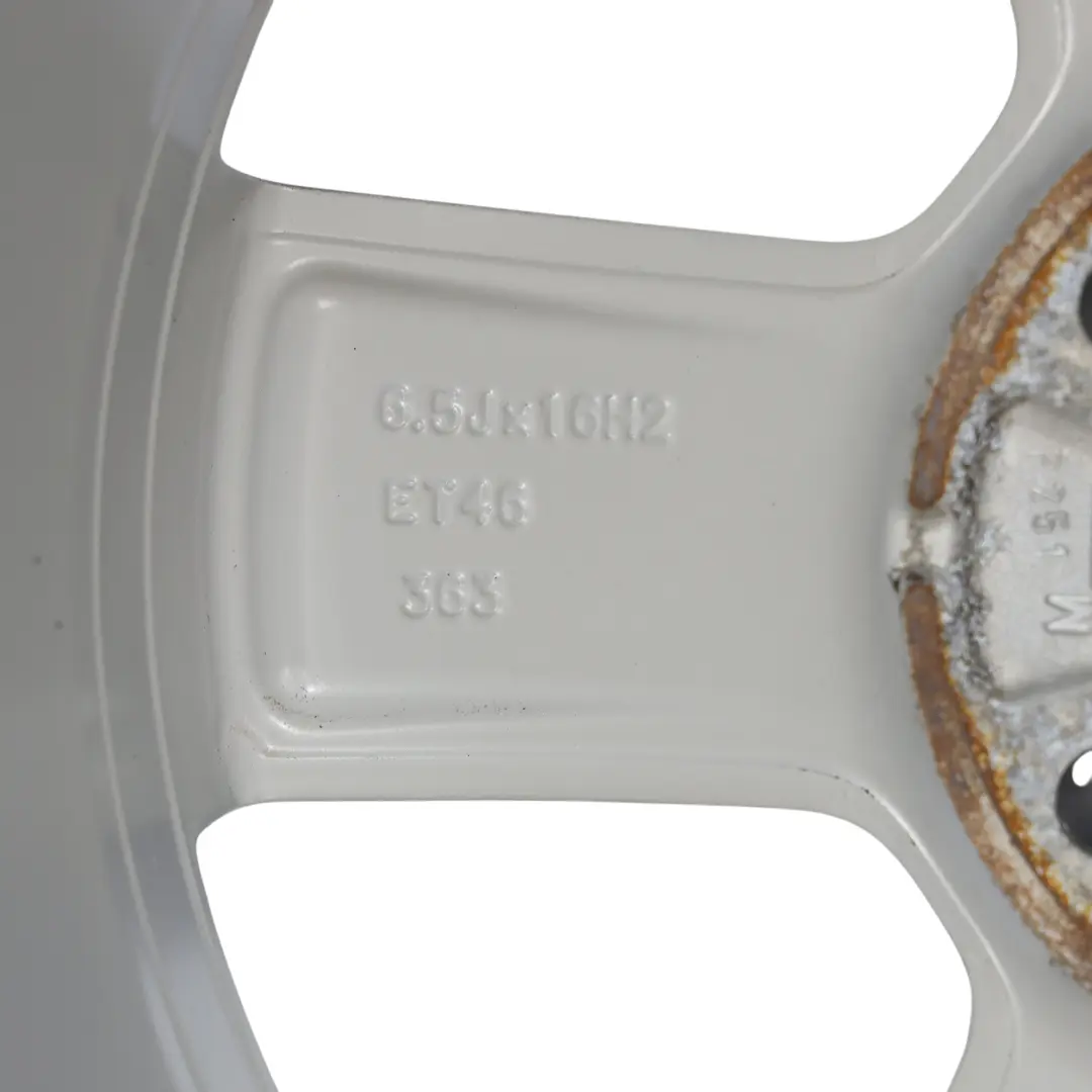 Alloy Rim 16" 6.5J ET:46 to Volkswagen Golf Mk7 Silver Wheel with Part number 5G0601025BN Volkswagen Golf Mk7 Silver Wheel Alloy Rim 16" 6.5J ET:46 - SKU 5G0601025BN-1 - Part number 5G0601025BN