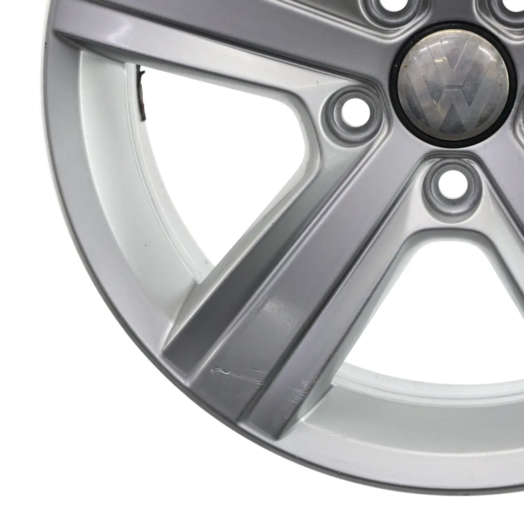 Rim Alloy Silver 16" 6.5J ET:46 to Volkswagen Golf Mk7 Wheel with Part number 5G0601025BN Volkswagen Golf Mk7 Wheel Rim Alloy Silver 16" 6.5J ET:46 - SKU 5G0601025BN-2 - Part number 5G0601025BN