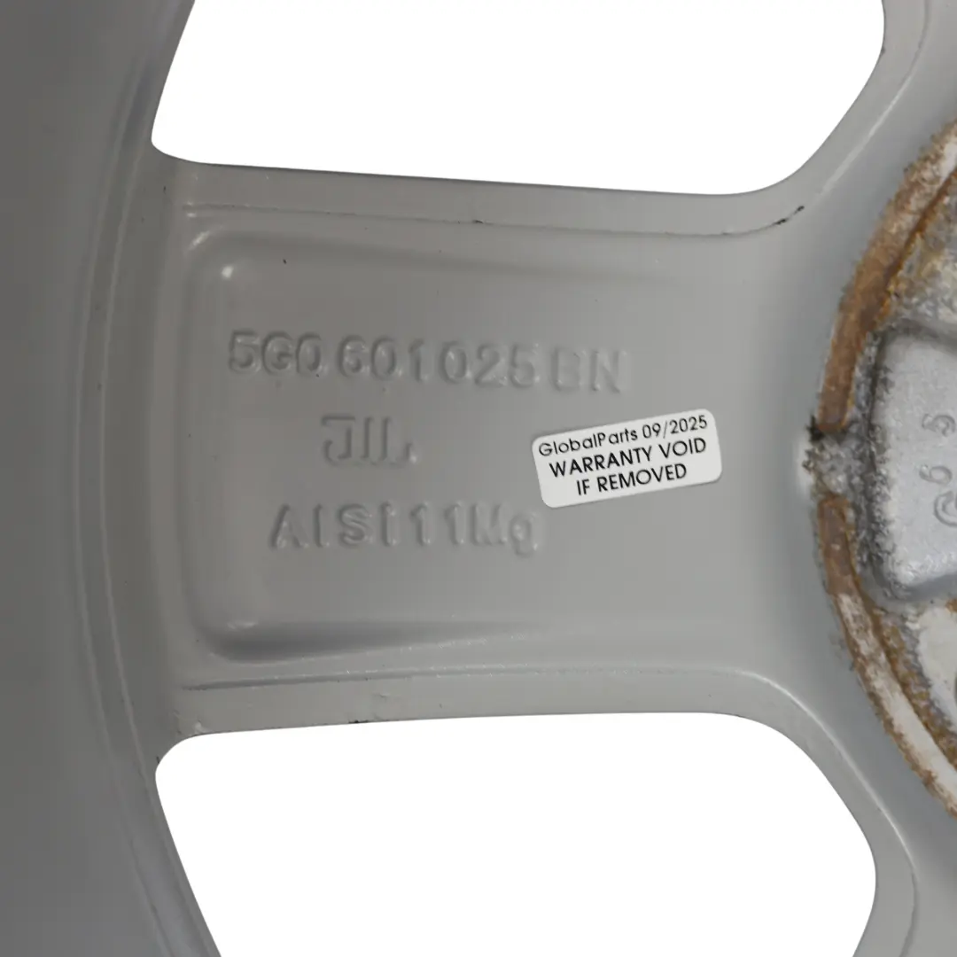 Volkswagen Golf Mk7 Wheel Rim Alloy Silver 16" 6.5J ET:46 - SKU 5G0601025BN-2 - Part number 5G0601025BN