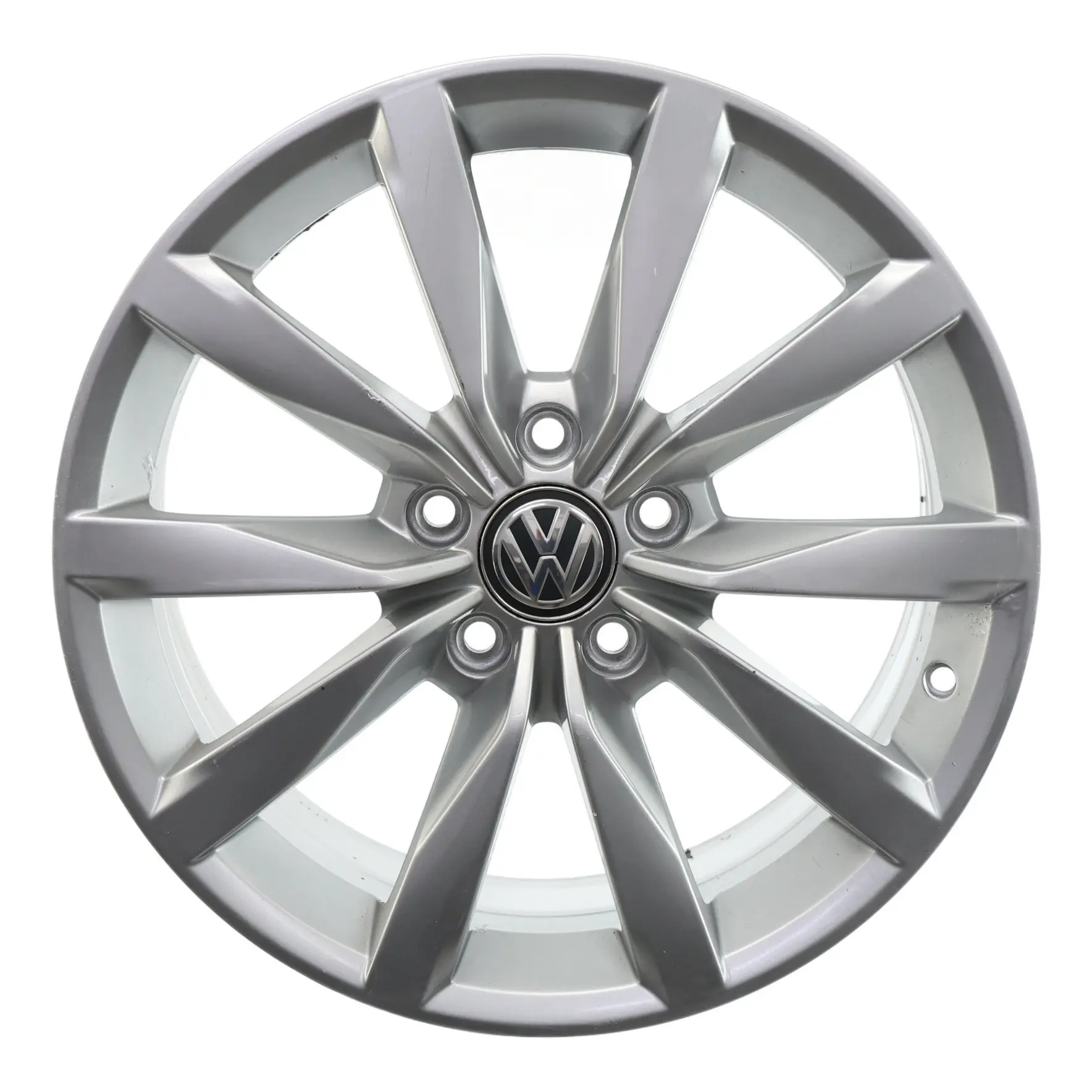 Volkswagen Golf Mk7 Silberne Leichtmetallfelge 17" 7J ET49 5G0601025CH