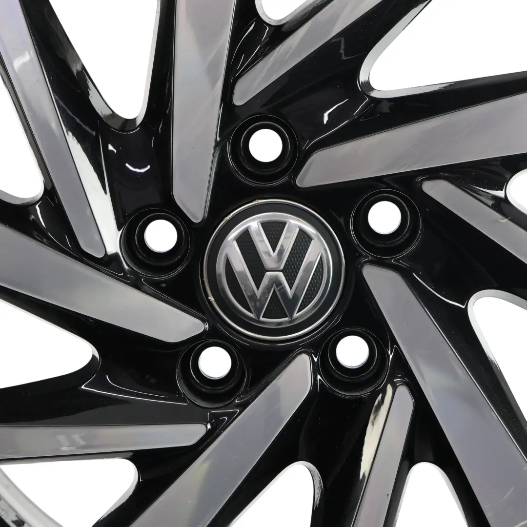 Felga Aluminiowa Woodstock 16" 6.5J ET:46 do Volkswagen Golf Mk7 o numerze 5G0601025DS Volkswagen Golf Mk7 Felga Aluminiowa Woodstock 16" 6.5J ET:46 - SKU 5G0601025DS-2 - Numer Części 5G0601025DS