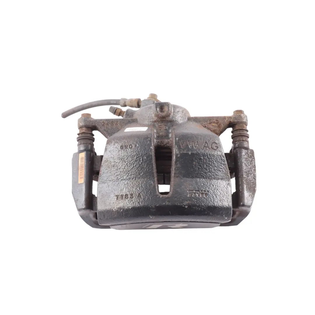 Alloggiamento Pinza Freno Anteriore Nero Destro per Volkswagen Golf R Mk7 con numero di parte 5G0615124D Volkswagen Golf R Mk7 Alloggiamento Pinza Freno Anteriore Nero Destro - SKU 5G0615124D-1 - Numero di parte 5G0615124D