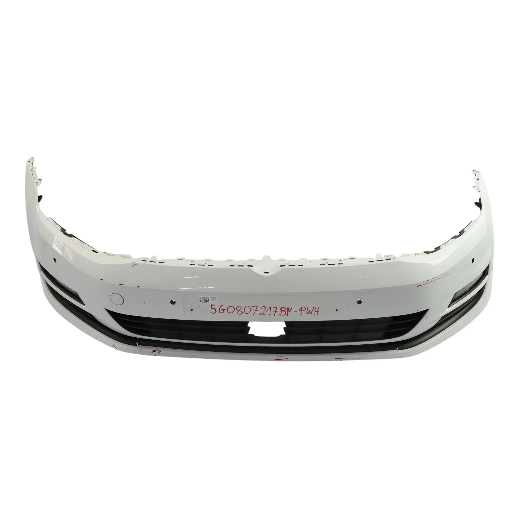 Volkswagen VW Golf Mk7 Front Bumper Trim Panel Cover Pure White - C9A