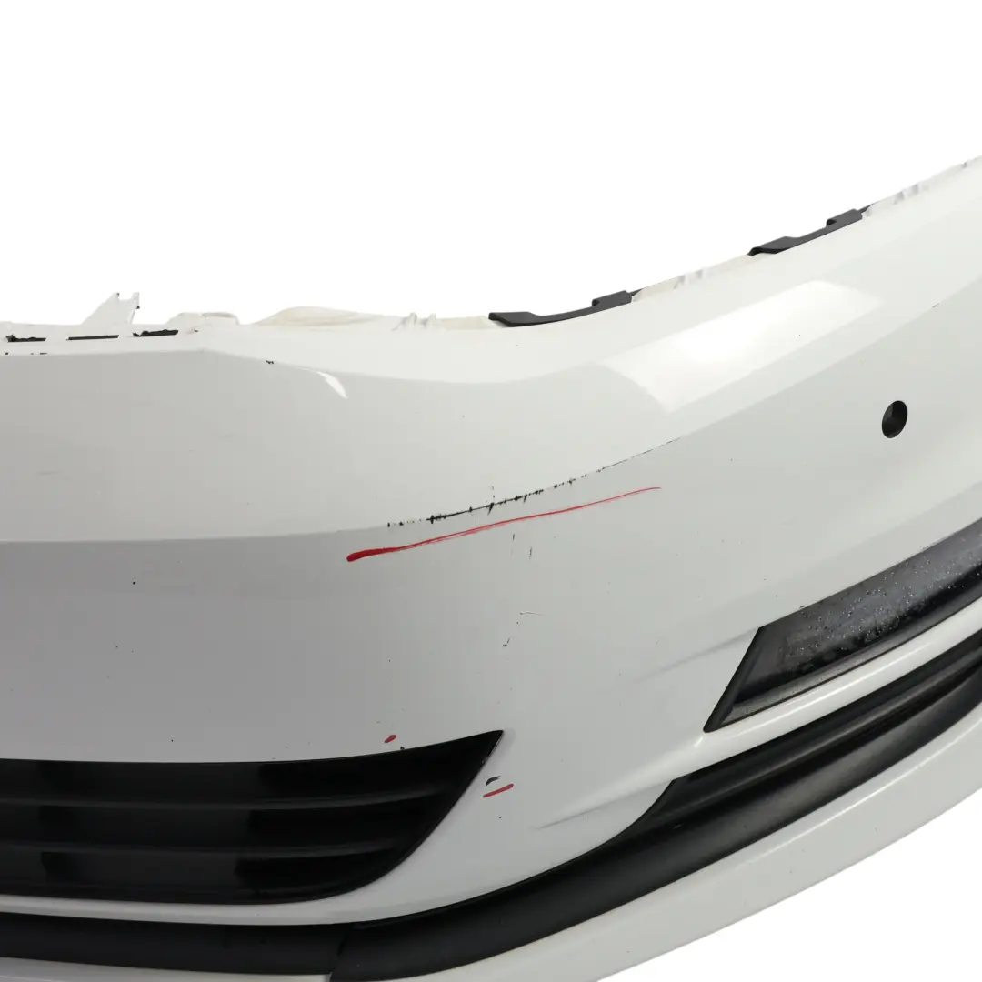 Volkswagen VW Golf 7 VII Zderzak Przedni Pure White Biały - C9A - SKU 5G0807217BN-PWH - Numer Części 5G0807217BN