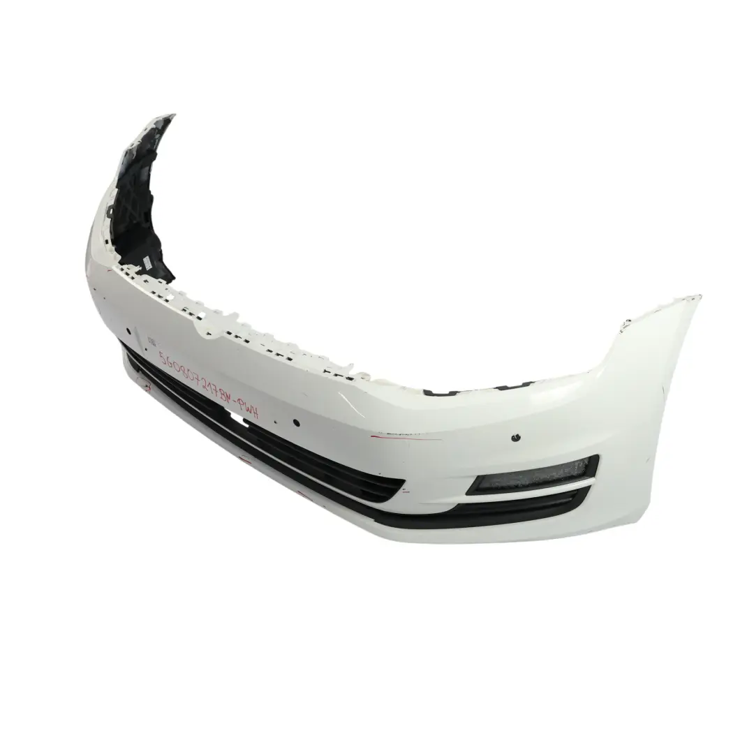 Front Bumper Trim Panel Cover Pure White - C9A to Volkswagen VW Golf Mk7 with Part number 5G0807217BN Volkswagen VW Golf Mk7 Front Bumper Trim Panel Cover Pure White - C9A - SKU 5G0807217BN-PWH - Part number 5G0807217BN