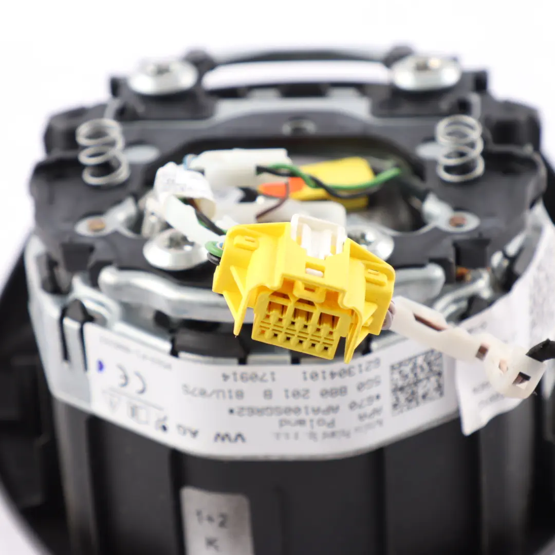 Driver's Steering Wheel Air Module 5G0880201B to Volkswagen VW Golf Mk7 VII with Part number 5G0880201C Volkswagen VW Golf Mk7 VII Driver's Steering Wheel Air Module 5G0880201B - SKU 5G0880201C - Part number 5G0880201C