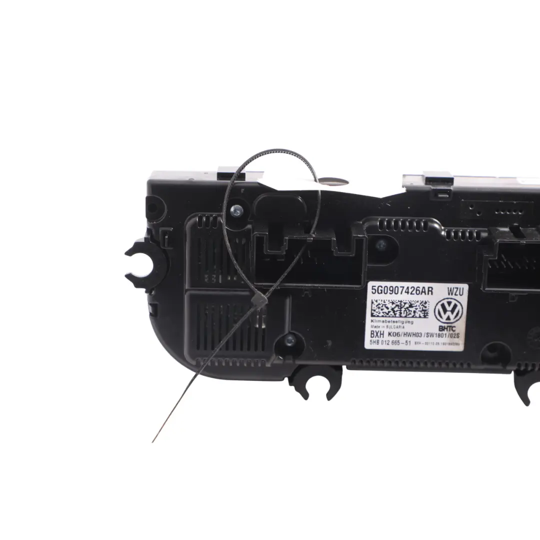 Dashboard Heater Panel Control Unit to Volkswagen Golf Sportsvan with Part number 5G0907426AR Volkswagen Golf Sportsvan Dashboard Heater Panel Control Unit - SKU 5G0907426AR - Part number 5G0907426AR