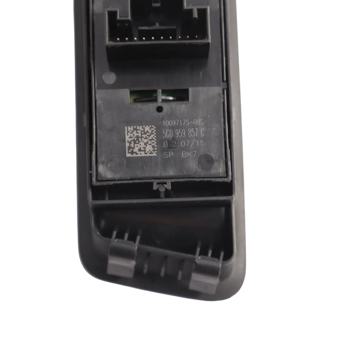 Volkswagen Golf Mk7 Door Window Regulator Switch Master Driver's Side - SKU RHD-5G0959857C - Part number 5G0959857C