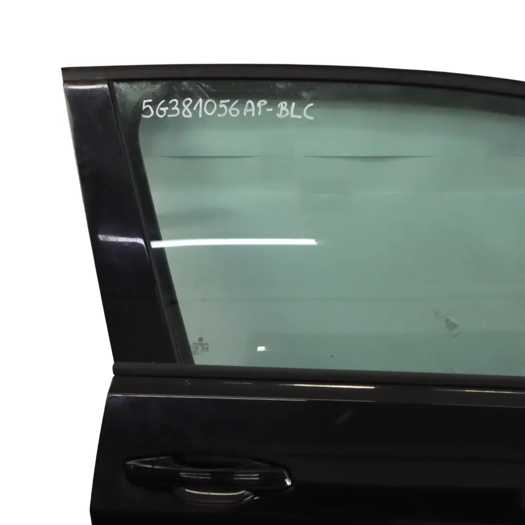 Volkswagen VW Golf VII Tür Vorne Rechts 3-Türer Schwarz - 041 - SKU 5G3831056AP-BLC - Teilenummer 5G3831056AP