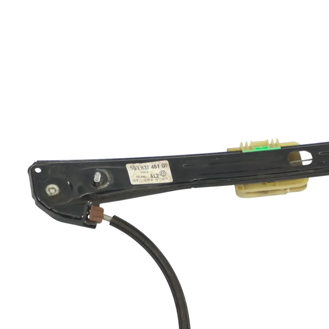 Volkswagen Golf Mk7 VII Lève-Vitre Régulateur Avant Gauche 5G3837461G - SKU 5G3837461H - Numéro de pièce 5G3837461H